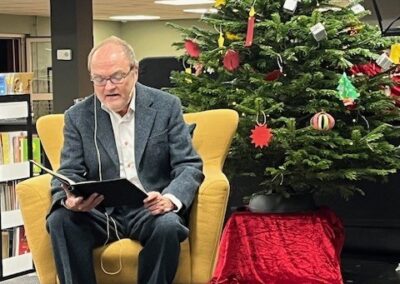 Jens Wawrczeck, Erzähler. Weihnachtsfeier 2024
