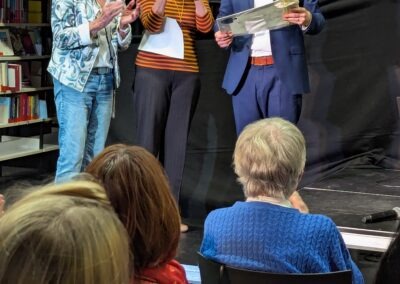 Luciano Marziali und Literamusen am 1. Oktober in unserer Stadtteilbibliothek